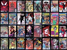 Comic Book Mystery Lot 25/50/100/200 Mixed Marvel DC VF+/NM No Duplicates Bulk picture