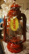 Dietz Junior Red Lantern No. 20 Kerosene Oil Lamp 12