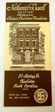 Vintage 1960's Travel Brochure Nathaniel Russel Historic House Charleston South picture