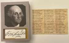 U.S. Presidents D. Gordon Portraits ACEO 46 Card Set  USA POTUS Donald Trump picture
