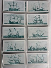 Dominion Cigarette Cards Old Ships 3rd Series 1936 Complete Set 25 picture