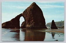 Arch Rock Oregon Coast Postcard 3323 picture