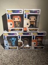 Selling a collection of 5 The Fifth Element Funko Pop figures picture
