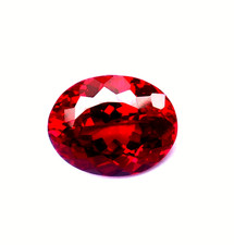 BURMA Pigeon Blood Red Ruby Certified Loose Gemstone Oval Cut 10.45 CT picture