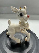 Lenox The Rudolph Co Rudolph the Red Nosed Reindeer Christmas Figurine No Box picture