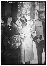 Photo:King Ferdinand Romania 1910s Royal Portrait Queen Marie Army Officer picture