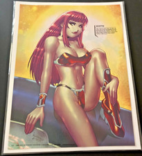 Ken Marinaris / Zone of the Enders - Vintage Sexy Gaming Art Print / Print Ad picture