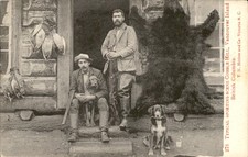 Vancouver Island BC Cobble Hill Hunting Hunters c1900s-10s Vintage Postcard bhn picture