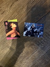 Vintage 90s Trading Cards Lot Paula Abdul 1991 Pro Set & 1996 Barb Wire Pamela picture