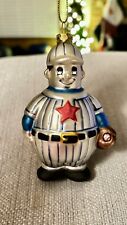 Vtg HAROLD The Baseball Player Ornament MACYS THANKSGIVING DAY PARADE 2002 Glass picture