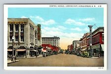 Albuquerque NM-New Mexico, Central Avenue, Antique, Vintage Postcard picture