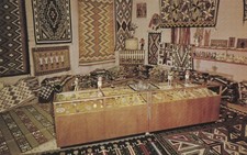 Tobe Turpen's Indian Trading Post Gallup NM Navajo items Chrome postcard A 5154 picture