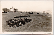 England Seaton Carew 1961 Promenade Beach Flower Beds Real Photo RPPC Postcard picture