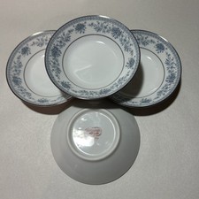 UNUSED 4 Noritake Blue Hill Dessert Sauce Bowls 5 1/2