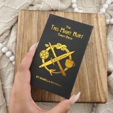 This Might Hurt Tarot Cards 78 Card Complete Deck First Edition 2019 picture