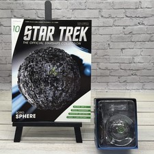 Borg Sphere Star Trek Voyager Eaglemoss #10 new in box W Magazine picture