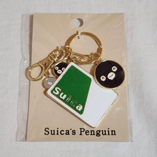 Suica Penguin Charm Keychain Pensta Exclusive JR East Japan picture