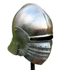 Medieval Bellows Face Sallet Helmet crusader-wallace-helmet Reenactment Replicas picture