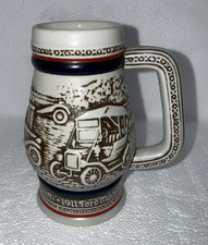 Vintage Avon Mini Classic 1982 Ceramic Beer Stein Mug Hand Made Brazil 5” picture