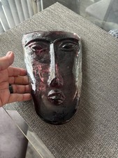 Vintage Jaramillo Bros. Skydreamer Art Glass Face Mask  picture