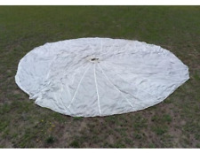 Round Parachute White 24' | NO STRINGS picture