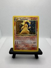Typhlosion 17/111 Neo Genesis Holo Rare Pokémon Card WOTC 2000 Unlimited picture