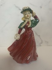 Vintage Florence Ceramics Look Alike Figurine 8” Pasadena CA 1950’s picture