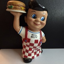 Vintage 1999 Funko Bob’s Big Boy Restaurant Coin Bank Elias Brothers 8