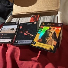 Star Wars: Young Jedi CCG Massive Lot ~8.5 Mint Opened decks, major Foils, Rares picture