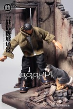 MMMToys 1/12 Post War Ruins Scenario Model Resin Simulation Platform Prop Gifts picture