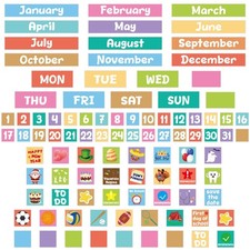 Calendar Magnets Classroom Magnetic Whiteboard Month Week Holiday Magnets picture