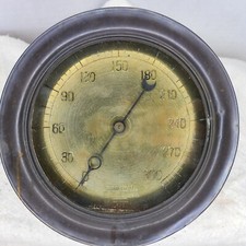 Federal 22C Brass Gauge 0-300 PSI 7