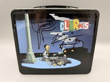 Kevin Smith & Jason Mewes Double Signed Clerks Jay & Silent Bob Lunch Box picture