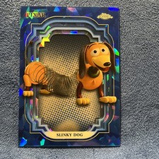 2024 Topps Chrome Sapphire Edition Disney Slinky Dog #66 picture
