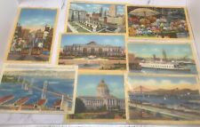 Vintage SAN FRANCISCO CALIFORNIA Stanley A. Piltz Postcards Lot of 8 (#2) picture