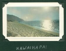 1930's Schofield soldier's hand colored Hawaii Photo Kawaihāpai Ahupua’a picture