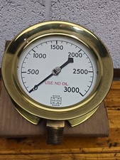 Vintage Industrial U.S. Gauge Co. 4-1/2