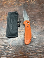 Benchmade 551 Griptilian Plain Edge S30V Mel Pardue Folding Pocket Knife picture