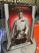 Topps Star Wars Masterwork 2017 #76 Director Krennic Serial Numbered 14/25 picture