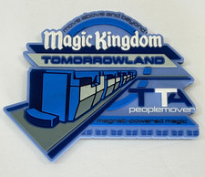 Official Magnet People Mover Tomorrowland Disney World Magic Kingdom 4