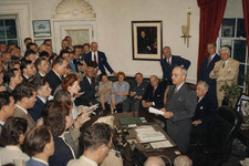 President Truman Announces Surrender of Japan Historic Picture Photo 4x6 picture