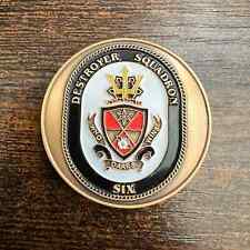 United States Navy Military Destroyer Squadron Six Metal Coin picture
