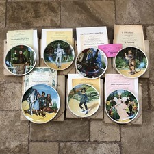Vintage Knowles Wizard Of Oz Porcelain Collector Plates 10