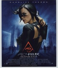 2005 AEon Flux Movie Release Promo Vintage Print Ad Charlize Theron Photo picture