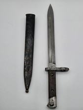 WWI Austrian-Hungarian M1895 Bayonet Scabbard F.G.G.Y Markings Regimental Stamps picture