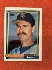 Phil Garner 🔥🔥MLB: 1992 Topps🔥🔥Autograph🔥🔥 picture