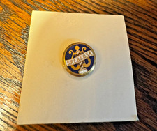 Vintage S.P.E.B.S.Q.S.A. Barbershop Harmony Society Lapel Pin–Barber Pole Music picture
