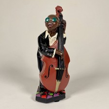 1994 Enesco All That Jazz Upright Bass Player Figurine Parastone 6