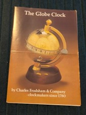 Vintage Charles Frodsham Globe Clock Brochure Astronomical Provenance picture