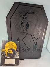 Nightmare Before Christmas Coffin Memory Box Vtge 90s NEW Notebook Pen & More  picture